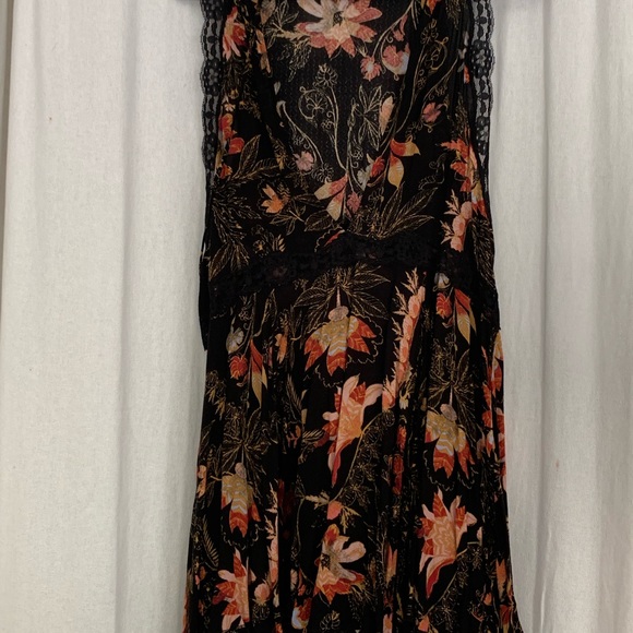 Floral Lacy Free People Dress - Picture 2 of 4